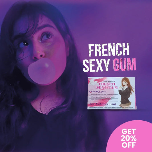 French Sexy Chewing Gum for Female