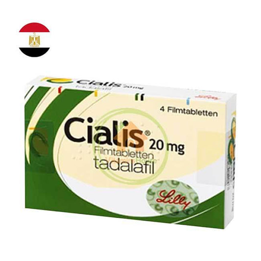 Cialis 20mg - 4 Tablets (Egypt)