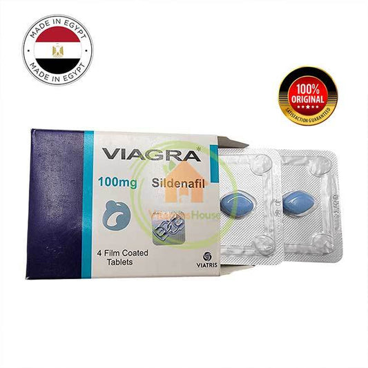 Viagra 100mg 4 Tablets (Egypt)